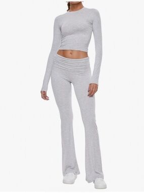 Two piece Gray Lounge Set